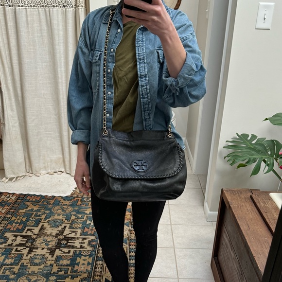 Tory Burch Marion Saddle Bag - Picture 7 of 8